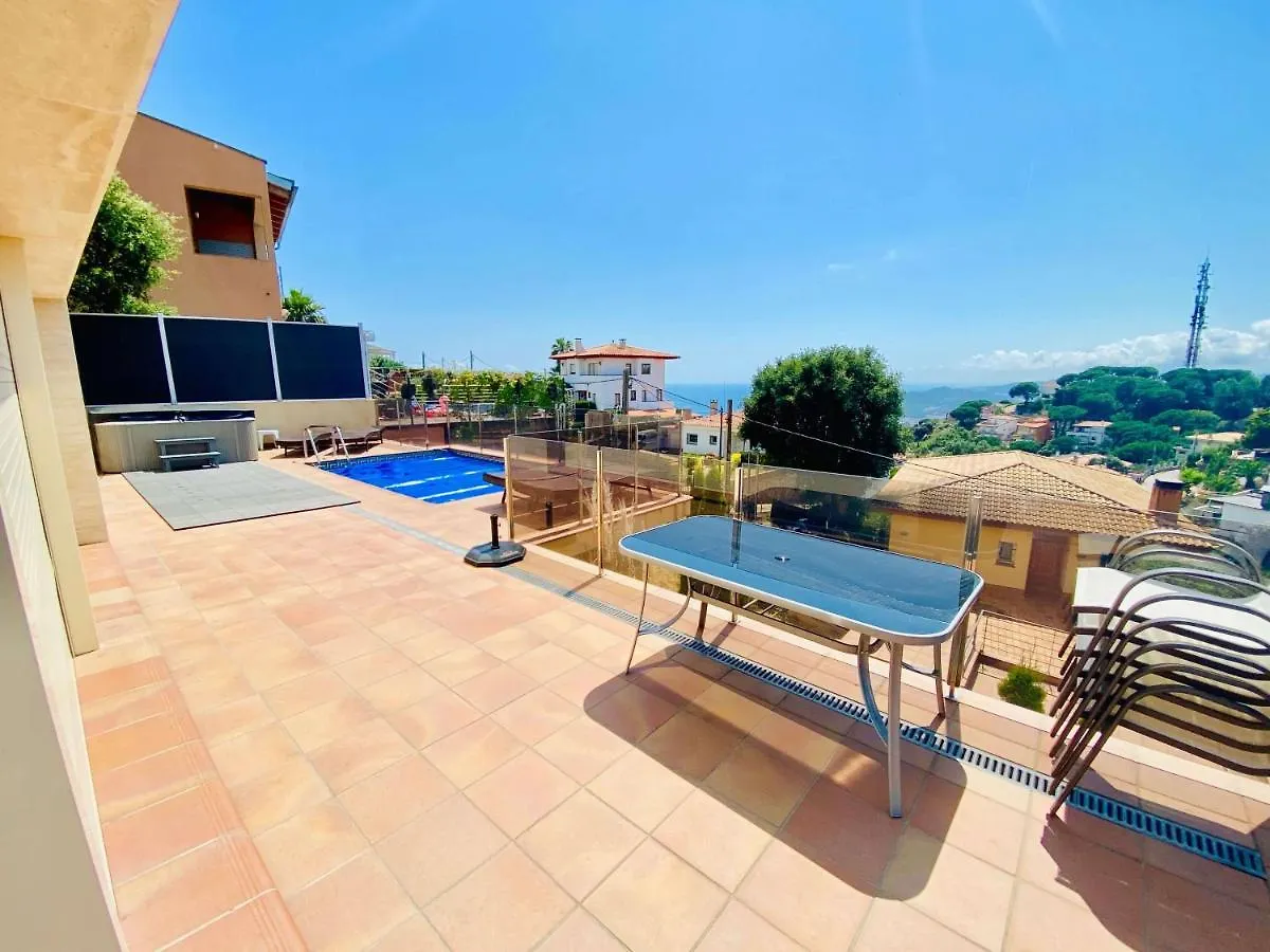 Luxury Villa Investingspain With Sea Views, Pool And Jacuzzi Lloret de Mar